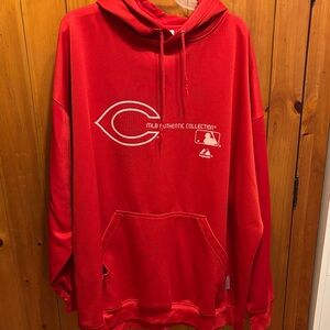 MLB Cincinnati Reds Authentic Collection Hoodie - Majestic brand